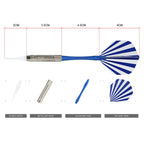 Professionelle elektronische Dartscheibe mit LCD-Anzeige, 6 Darts inklusive, für Zuhause, Bar und Party