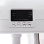 Professioneller Gesichtsbedampfer Nano-Ionen Ozon Heißdampf mit LCD-Bildschirm Höhenverstellbar für Salon Zuhause Spa Anti-Aging