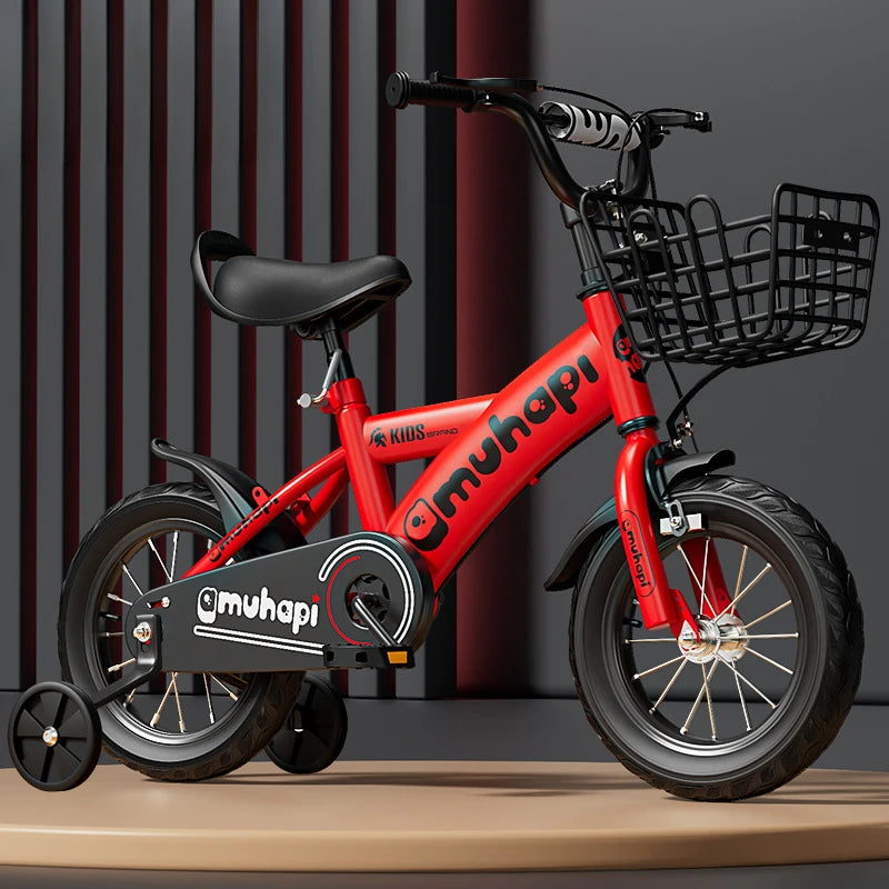Fahrrad 2-8 Jahre 12-20 Zoll Tretfahrrad Stützrad Fahrrad