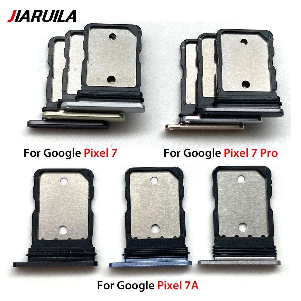 SIM-Kartenhalter für Google Pixel 7 7A 7 Pro SIM Single Kartenfach Halterung Schublade Handyhalter Adapter Fach Chip Slot Schublade Ersatzteile