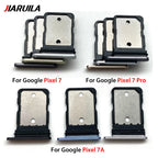 SIM-Kartenhalter für Google Pixel 7 7A 7 Pro SIM Single Kartenfach Halterung Schublade Handyhalter Adapter Fach Chip Slot Schublade Ersatzteile