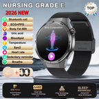 2026 Neue Smartwatch für Pflegeberufe mit EKG+PPG Gesundheitsanalyse Blutdruck Lipide Harnsäure Drahtlose HD-Anruf Smartwatch Herren Damen
