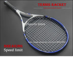 Professioneller Ultraleichtschläger aus Verbundkohlenstoff-Aluminiumlegierung, Tennisschläger 45-55LBS, Trainings-Tennisschläger Unisex Trainer
