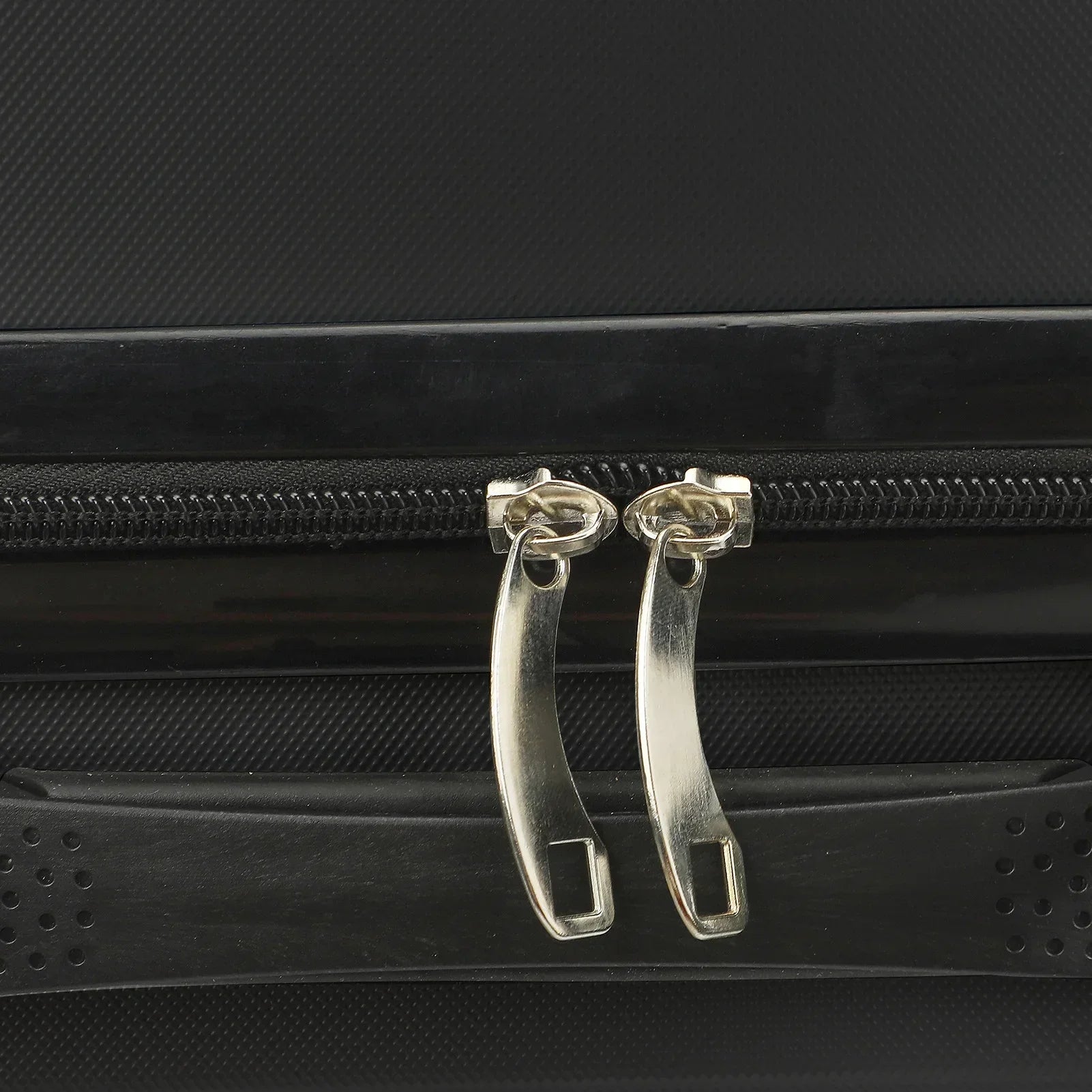 Comanlai 3-teiliges Rollkoffer-Set, schwarze Hartschalenkoffer, klassisches Streifendesign, mit 360°-Universalrollen, TSA-Schloss und Teleskopgriff, für Geschäftsreisen und Outdoor-Urlaub