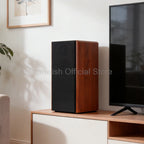 Hochleistungs-Passivlautsprecher, 8 Zoll, Standlautsprecher, 3-Wege-Heim-Audiosystem, 90 dB Empfindlichkeit, Hifi-Holzlautsprecher, ein Paar