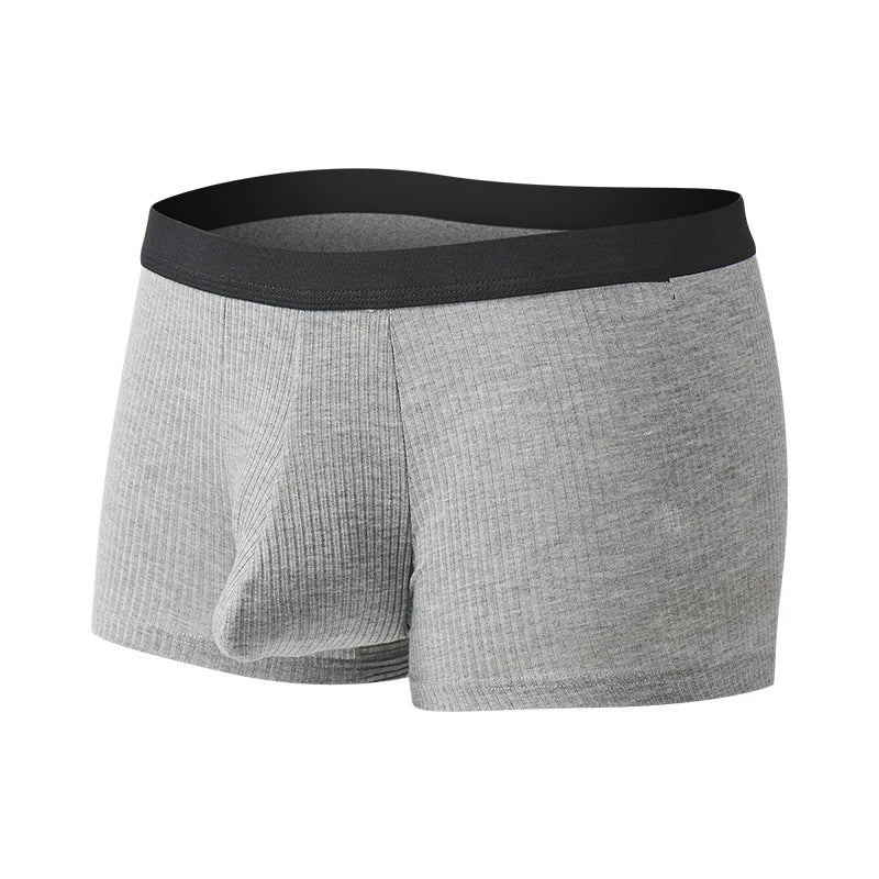 GTOPX MAN Baumwoll-Boxershorts mit Balltasche, Unterwäsche, große Taschen, sexy Unterhosen für Erwachsene