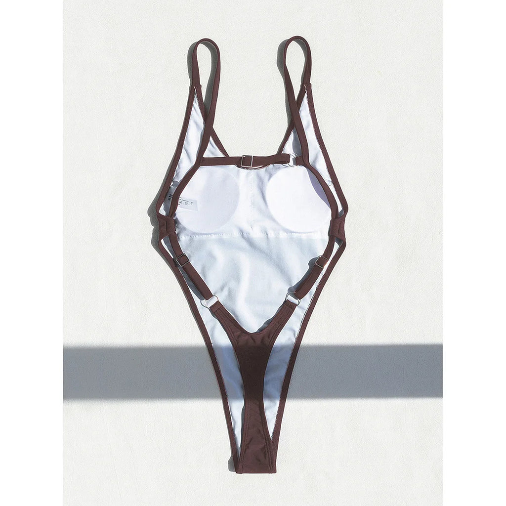 XS - L 2026 Sexy Monokini Extremer String Mini Micro Tanga Damen Bademode Einteiler Badeanzug Weiblicher Badeanzug V5820