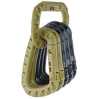 1/2/3/4/6pcs Taktischer Karabiner Karabinerhaken Karabiner Clip Kunststoff Kadett Wandern Camping
