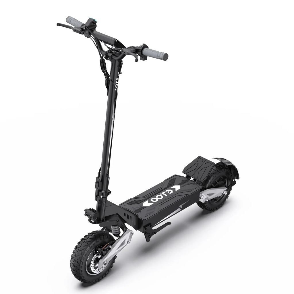 T10 Tragbarer E-Scooter 900W Spitzenleistung 48V 13.5/18 Ah Akku Elektroroller für Erwachsene 11 Zoll Offroad-Reifen Elektroroller