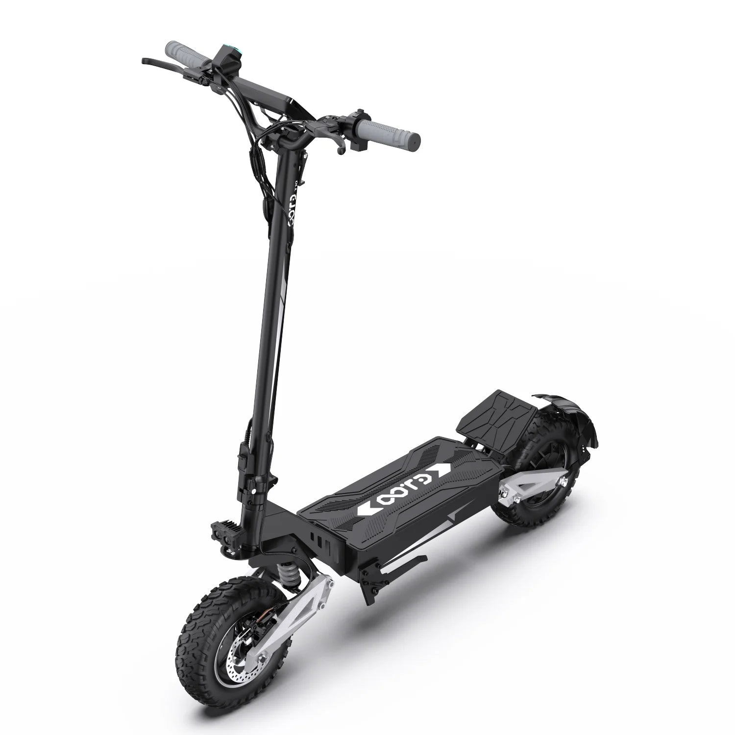 T10 Tragbarer E-Scooter 900W Spitzenleistung 48V 13.5/18 Ah Akku Elektroroller für Erwachsene 11 Zoll Offroad-Reifen Elektroroller