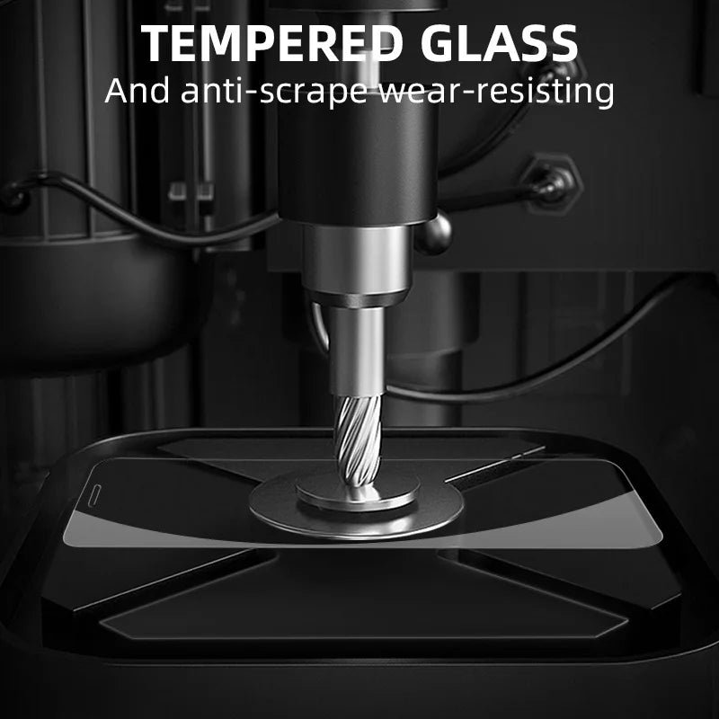 9D Displayschutzfolie aus gehärtetem Glas für iPhone 17 16 Pro Max 16e 15 14 13 12 11 Schutzglas für iPhone X XR XS Max 7 8 Plus