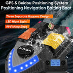 Modernes GPS-Futterboot mit 3 Köderbehältern, 12000mAh kabelloses Futterboot mit automatischer Rückkehrfunktion, verschiedene Stile
