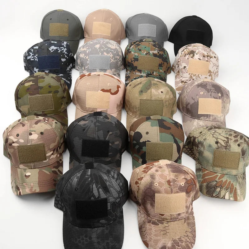 Men Camouflage Baseball Cap Camo Hat Camouflage Outdoor Sports Cap Camo Tactical Cap Hunting Fishing Hat For Men Women Hauptbild