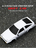 Skymaker AE86 Modell LD1801 RX-7 FC LD1802 1:18 RC Drift Car 1/18 2.4G Fernbedienung ESP Gyroskop LED Mini RC Rennwagen Spielzeug
