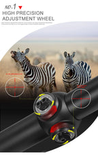 4-16X40 AOEG Scopes Red and Green Illuminated Hunting Scopes Tactical Optical Scope Airsoft Sight