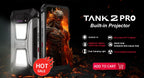8849 Tank 2 PRO Projektor Robustes Smartphone Android 2.4K 24GB 512GB 100MP Kamera 23800mAh 120W Dual-SIM OTG-Telefon