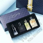 Luxusmarkenparfüm Herren Köln 100ml Parfums Homme Geschenkbox 4-teiliges Set Parfums Masculinos Natürlicher blumiger fruchtiger Duft Spray