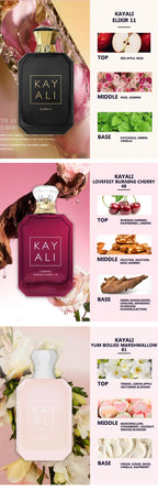 KAYALI 100ml EDP Intense Spray - Süß fruchtig-blumiger & warm holziger Unisex-Duft | Langanhaltender, selbstbewusstseinsstärkender Duft