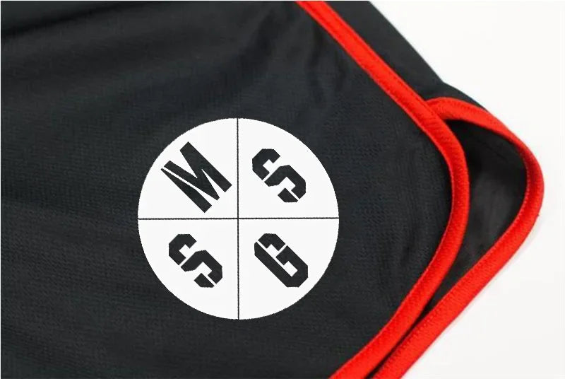Sommer-Sport-Shorts, atmungsaktiv, Mesh, Herren, Kordelzug, elastische Hose, Lauftraining, Outdoor, Fitness, Jogging, gerade