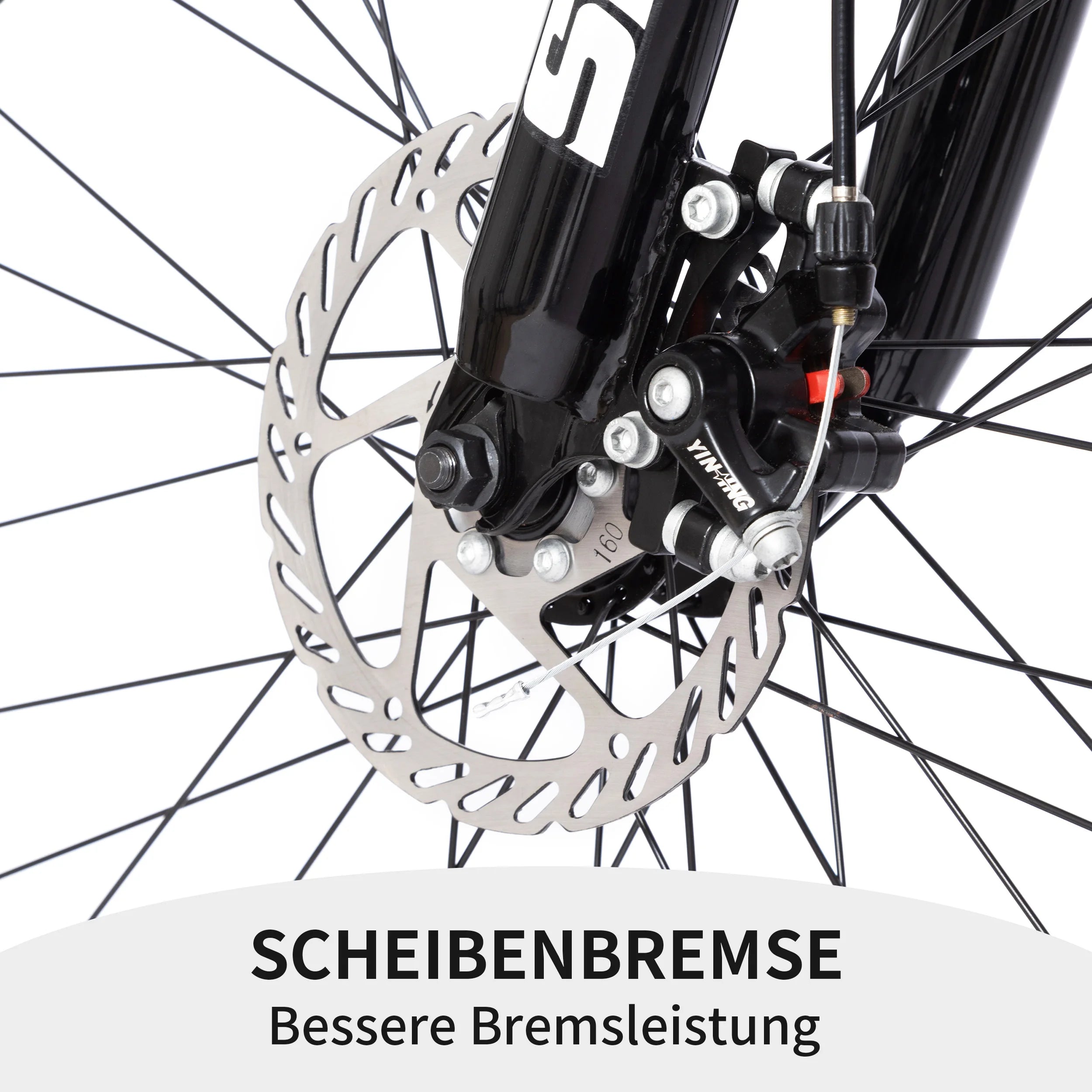 Vankel 27,5 Zoll Mountainbike für Erwachsene, 21-Gang-Schaltung, Dual-Scheibenbremsen, All-Terrain-Fahrrad für Herren & Damen Fahrradgeschenke
