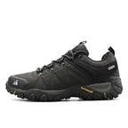 HIKEUP Rutschfeste Herren Wanderschuhe Atmungsaktive Outdoor Abriebfeste Spritzwassergeschützte Kletterschuhe Herren Sneaker Tourismus Bergschuhe