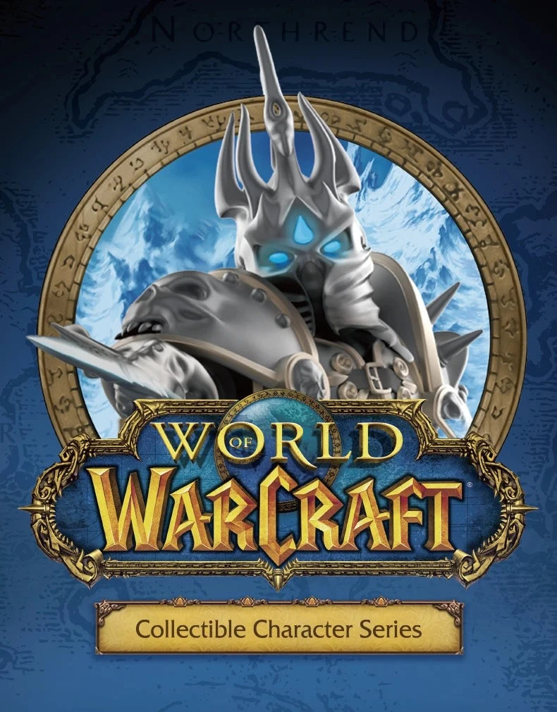 POP MART World of Warcraft Classic Blind Random Box Spielzeug Ornamente Actionfigur Mystery Box Caja Caixa Überraschungstüte für Jungen Geschenk