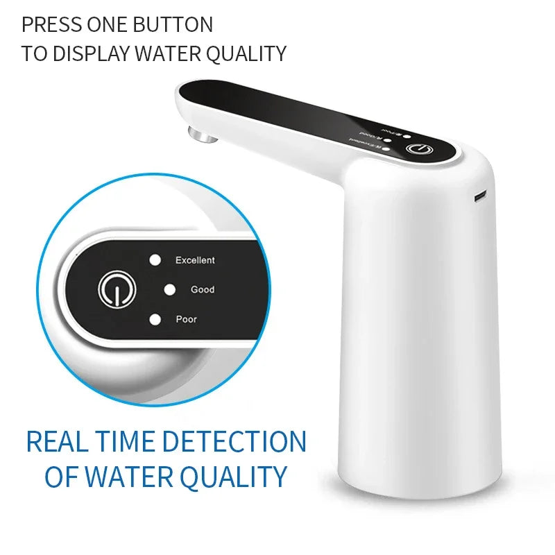 Wasserspender automatisch Mini-Fasswasser elektrische Pumpe USB-Ladung tragbarer Wasserspender Getränkespender