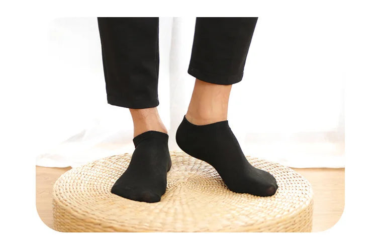 10/20/30 Paar Herren Socken Ankle Socks Weiß Schwarz Atmungsaktiv Bequem Schweißabsorbierend Boot Socken Unisex Freizeit Uni Kurze Socken