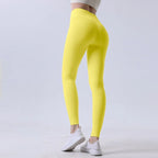 Naked feeling Yoga Leggings Women High Waisted Hip Lifting Fitness Leggings Running Cycling Pants Breathable Sports Leggings