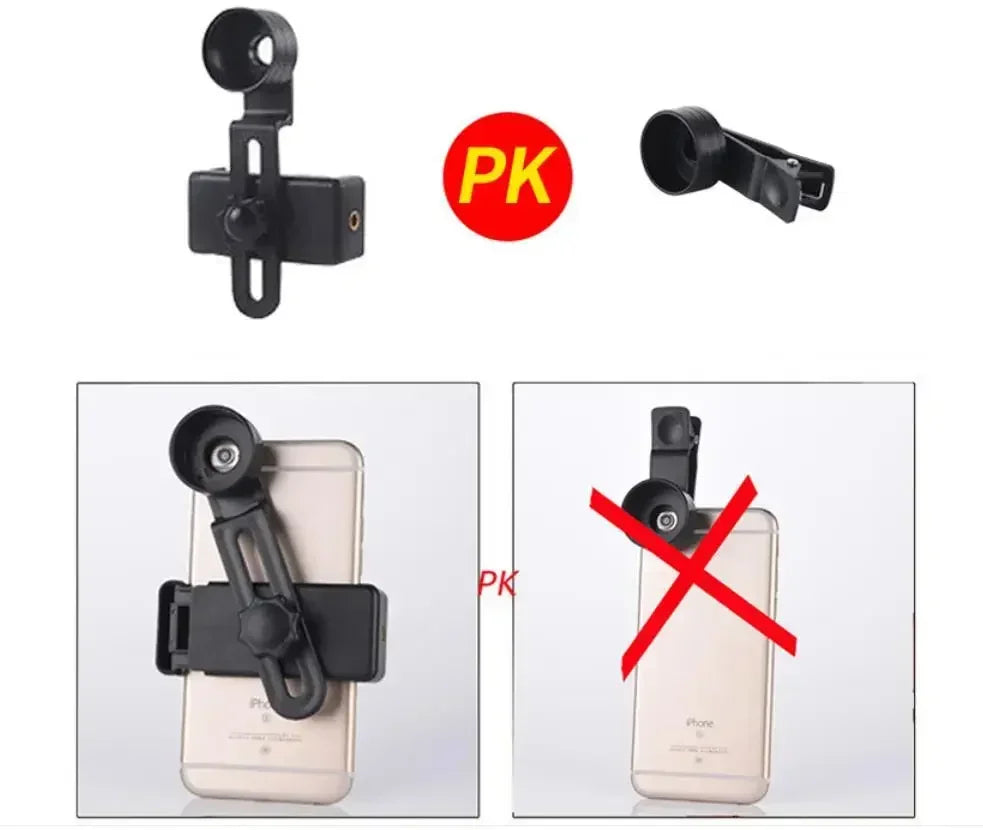 Leistungsstarkes Fern Fernglas Monokular Teleskop Faltbar Tragbar BAK4 FMC Optik Jumelles für Outdoor Camping Jagd Konzert