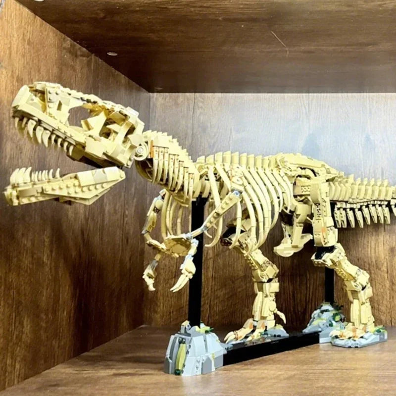 3145 Teile 76968 Dinosaurier-Park Fossilien Bausteine Set Erwachsene Zusammengebauter Steine Modell Spielzeug Geburtstagsgeschenke Kompatibel mit Set