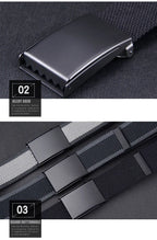 1/2pcs Canvas Nylon Belt Men Black Automatic Buckle Unisex Women Large Big Size Jeans Belts Plus LONG Extra Size 160 150 140cm
