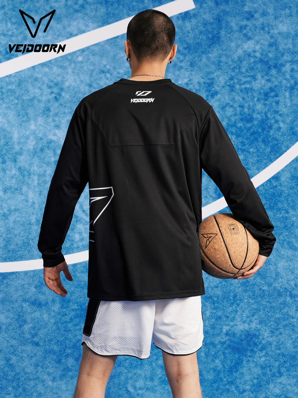 2025 Herren Quick Dry Workout T-Shirt Feuchtigkeitsableitendes Trainings-Top Gym Fitness Langarm Lauf-Basketball-Shirt Sportbekleidung