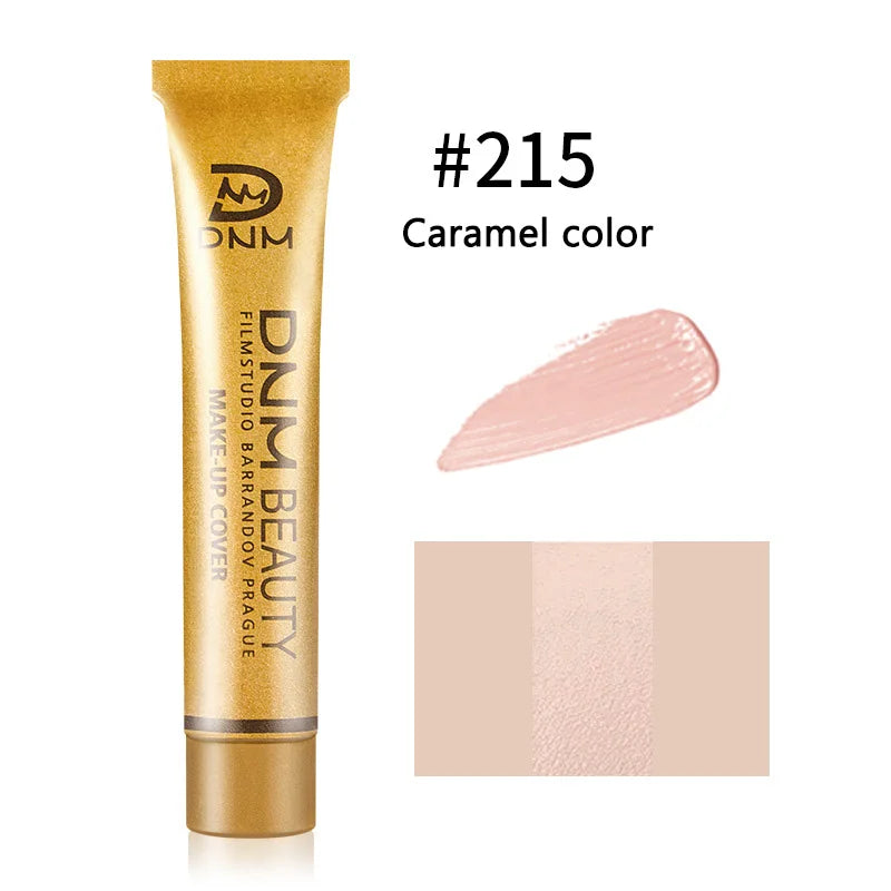 Full Skin Concealer Foundation Cream Professionelle Gesichts-Makel-Abdeckung, Augenringe, Tattoo-Kontur-Make-up, Flüssig-Concealer-Kosmetik