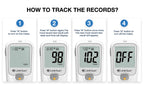 LinkSun G-425-1 Blutzuckermessgerät-Kit 50/100 Stück Teststreifen Lanzetten für Diabetes-Monitor Digitales Glukometer Blutzuckermessgerät