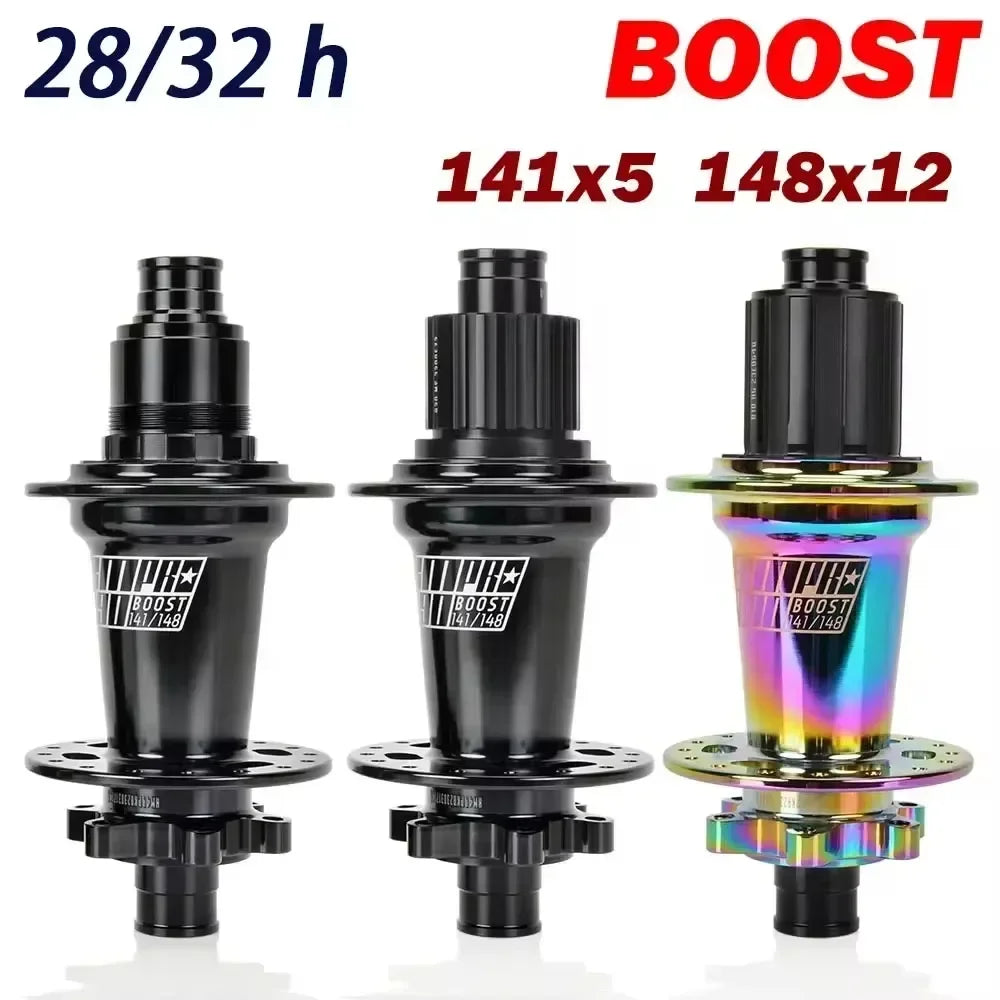 Koozer xm490 pro k7 cube Mtb hubs rear noisy hub boost 28 32 hole hub 5x141 QR 12x148mm THRU TA Bicycle Hubs HG XD MS 10 11 12s Main image