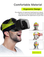 VR Brille Virtual Reality Headset Viar Geräte Helm 3D Linsen Smart Goggles Für Smartphones Telefon Mobile Gogle Spiel Zubehör