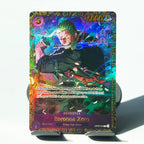 One Piece Roronoa Zoro Serien-Set Championship Treasure Cup Promo Anime Sammlerstücke DIY Replik-Karten Texturkarte