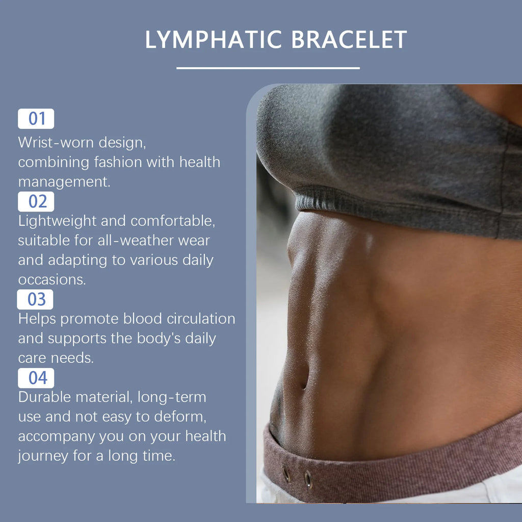 Unisex Gewichtsverlust Armband Fettverbrennung Körperformung Anti-Müdigkeit Energie-Therapie Stoffwechselverbesserung Lymphdrainage Armband