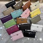 Neue Handtasche aus echtem Leder LP19 für Mobiltelefone für Damen. Exklusiv für Damen, mit luxuriösem Design und kompakter und exquisiter Optik.