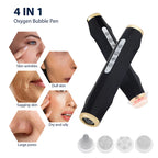 Tragbares Sauerstoff-Blasen-Gesichtsgerät CO2-Blasenstift Aqua Skin Gesichtsreinigungs-SPA-Schönheitsgerät CO2-Pod-Massagegerät