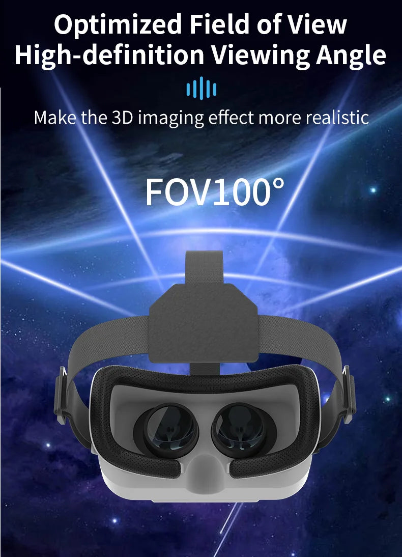 Shinecon 3D VR Brille Virtual Reality Viar Goggles Headset Geräte Smart Helm Linsen für Handy Mobil Smartphones Viewer