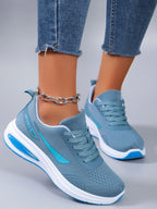 Frühlings-Freizeitsportschuhe für Damen, modisch, atmungsaktiv, leicht, rutschfest, verschleißfest, flache Schuhe