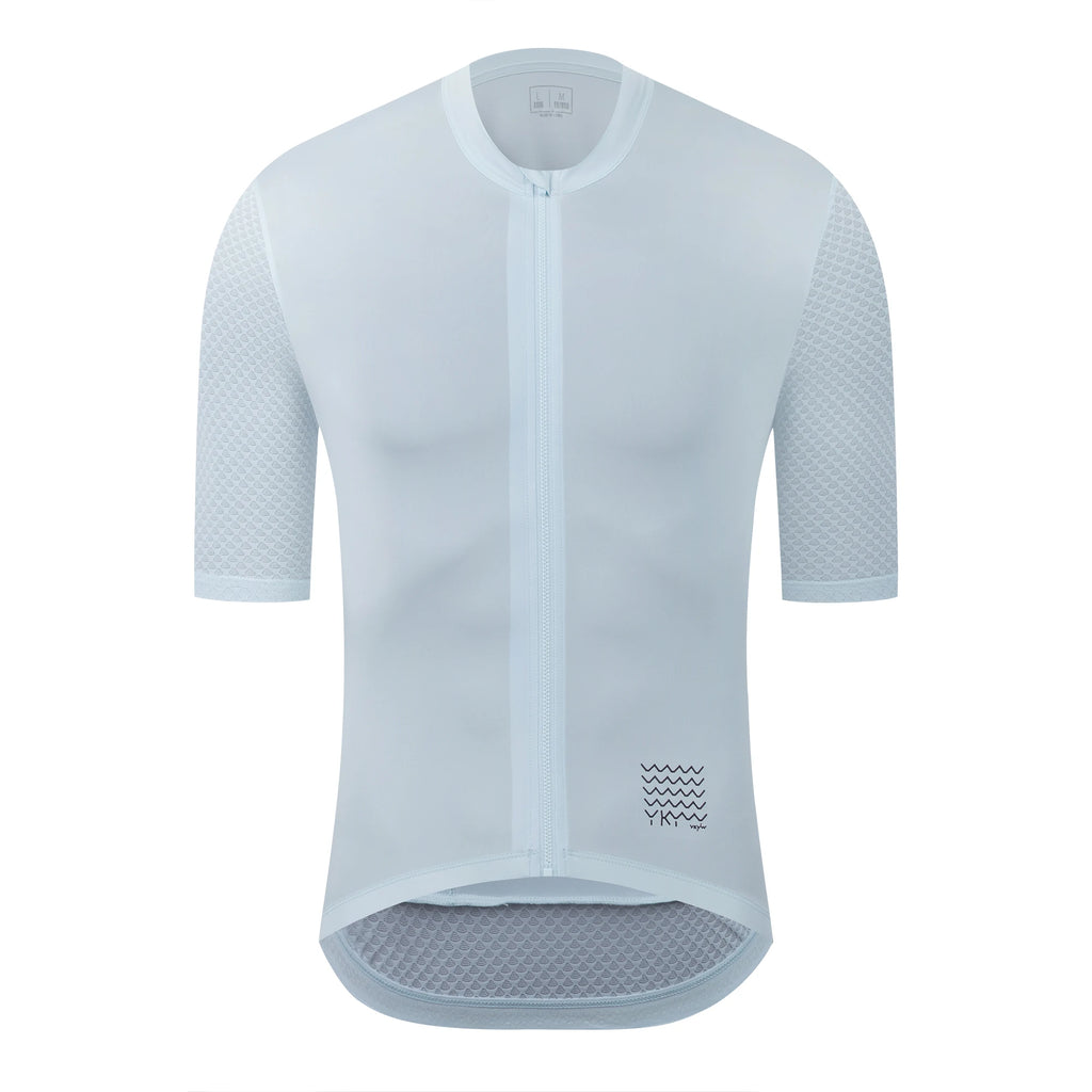 YKYWBIKE Herren Classic Radtrikot Sommer Fahrrad Pro Team Kurzarm Trikot Radsport Maillot Rennrad Atmungsaktive Kleidung
