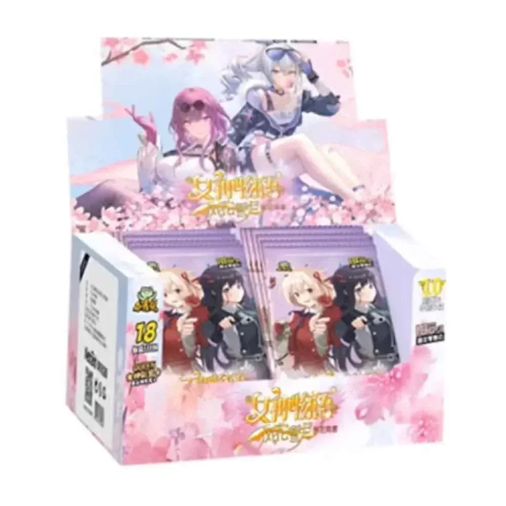 New Goddess Story Card Fufeng Kapitel Bunte Blitzkarte Anime-Charakter-Sammelkartenspiele Spielzeug Kindergeschenke