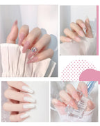 Poly Nail Gel Komplettset mit 6W LED-Lampe Nagelset für Anfänger Nagelspitzen Kunst 3D-Design Dekoration Verlängerung Maniküre Werkzeugset