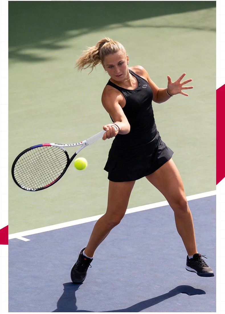NEXUS Carbon Tennisschläger, Speed Aesthetic Design, breiter stabiler Dreiecksrahmen, geringer Windwiderstand und hohe Kontrolle