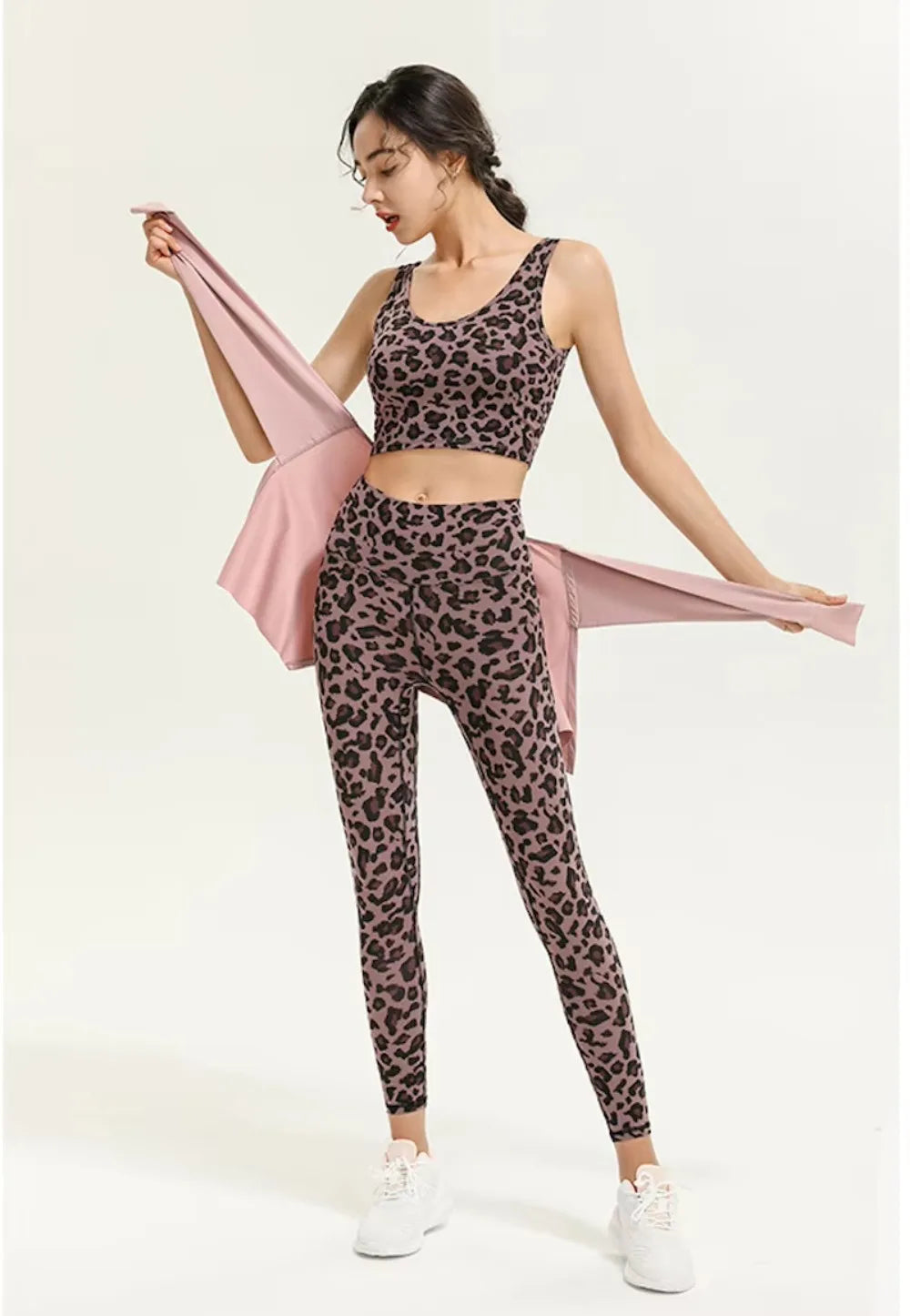 Fitness-Rock, Hüftabdeckung, Workout-Fitness-Bekleidung, Tanz-Ballett-Röcke für Damen, Sport-Yoga-Kleid, kurzer Oberschenkel-Abdeckungsrock
