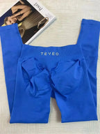 TEVEO – Atmungsaktive Fitness-Leggings für Damen, hochwertige Yoga-Hosen, hochelastische Radlerhosen