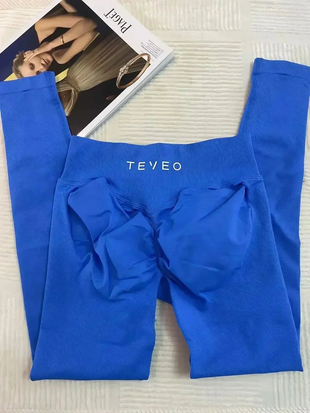 TEVEO – Atmungsaktive Fitness-Leggings für Damen, hochwertige Yoga-Hosen, hochelastische Radlerhosen